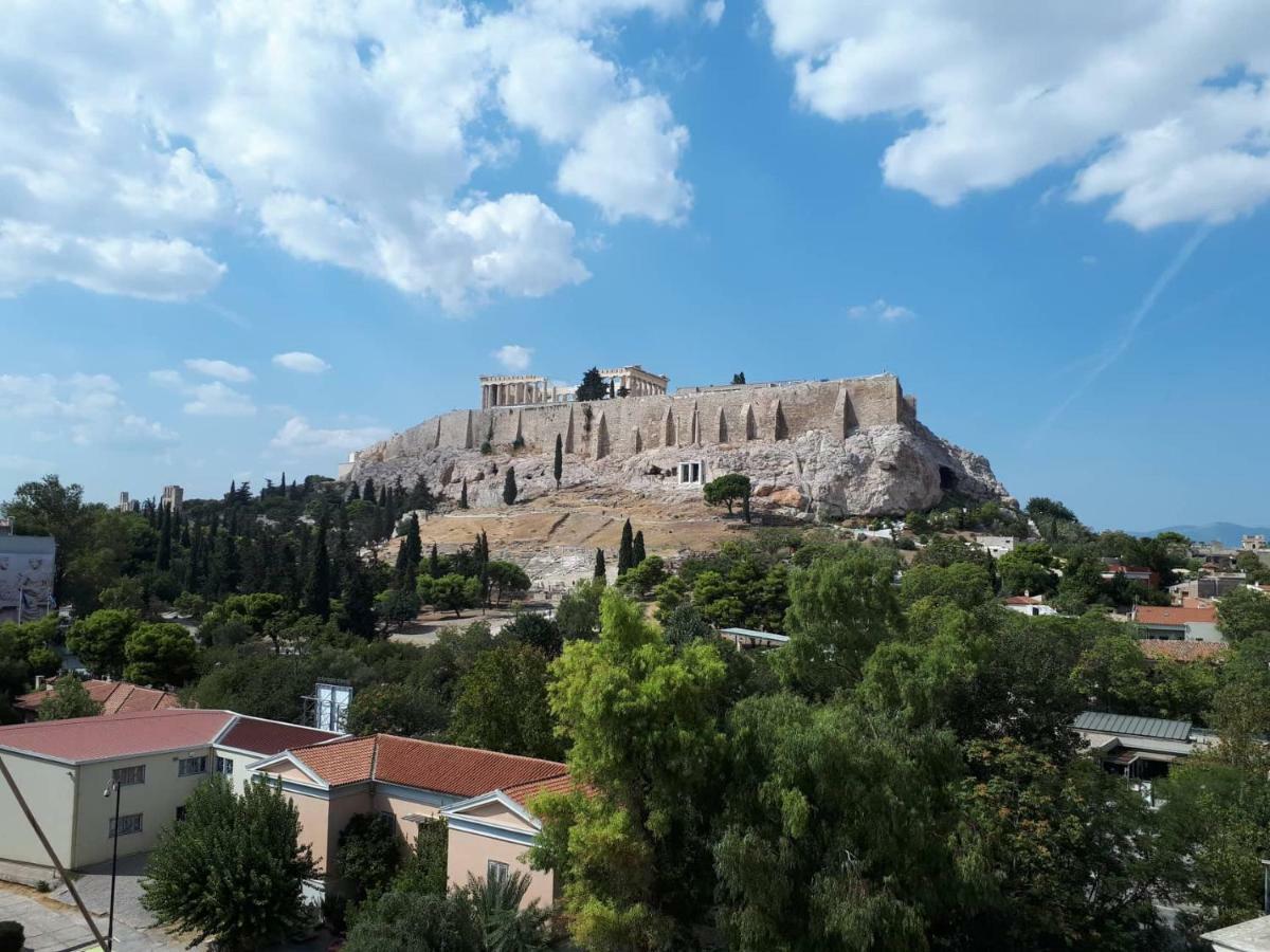 Ferienwohnung Check Point - Acropolis Athen Exterior foto